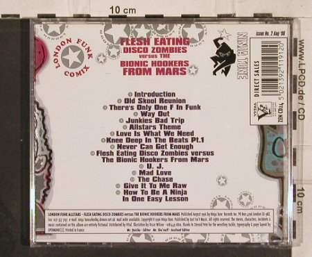 London Funk Allstars: Flesh Eating Disco Zombies vs.., Ninja Tune(zen 24), F, 1996 - CD - 82270 - 7,50 Euro