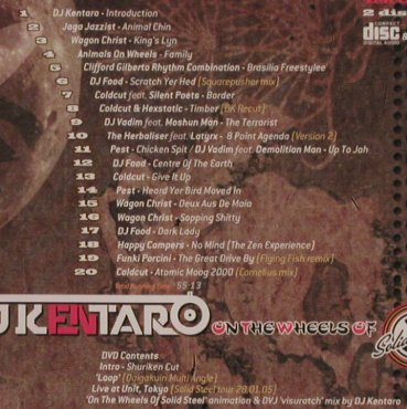 DJ Kentaro: On the Wheels of Steel, Ninja Tune(), , 2005 - CD/DVD - 82711 - 10,00 Euro