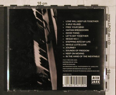 Taylor Quartet,James: In The Hand Of The Inevetable, Acid Jazz(JAZID CD 115), UK, 1995 - CD - 82768 - 10,00 Euro
