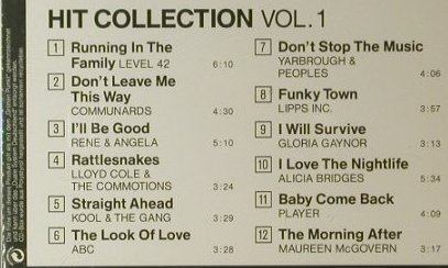 V.A.Hit Collection Vol.1: Level 42-Maureen McGovern,12 Tr., Spectrum(845 992-2), D,  - CD - 82788 - 5,00 Euro