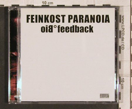 Feinkost Paranoia: Biofeedback, BMG(), EU, 1999 - CD - 82829 - 7,50 Euro