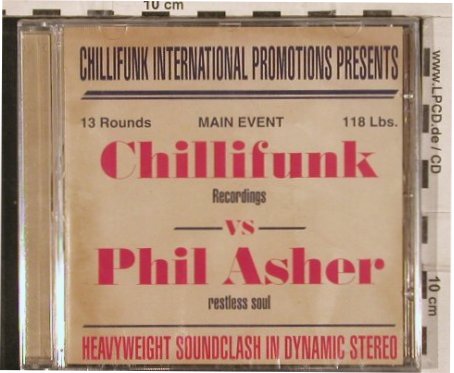 V.A.Chillifunk vs Phil Asher: East West ConnectionNathan Haine, MM(), UK, FS-New, 04 - CD - 82947 - 10,00 Euro