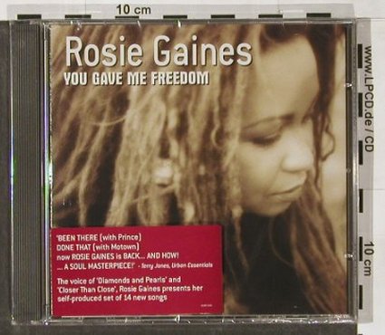 Gaines,Rosie: You Gave Me Freedom, FS-New, Dredlix(), UK, 2004 - CD - 91463 - 7,50 Euro