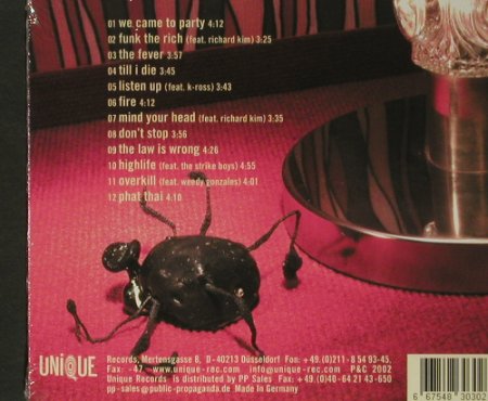 Malente: No Risk No Fun, Digi, FS-New, Unique(63-2), D, 2002 - CD - 92367 - 11,50 Euro