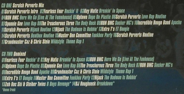 Scratch Perverts: B-Boys Revenge,History ..., X-Treme(XTR50CDM), UK, 1998 - 2CD - 92473 - 12,50 Euro