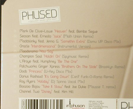 V.A.Phused: Infusion Saves Your Soul, FS-New, In | Phusion(), D, 2006 - CD - 93538 - 10,00 Euro