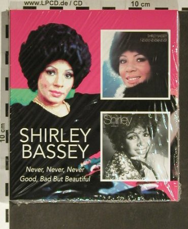 Bassey,Shirley: Never,Never,Never/Good,Bad..., BGO(), UK,FS-New, 2005 - 2CD - 93542 - 10,00 Euro