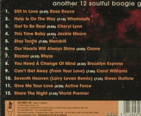 V.A.Groove on Down: Vol.2,Another12 Soulful Boogie Gems, Soul Brother(), UK, 2006 - CD - 94078 - 10,00 Euro