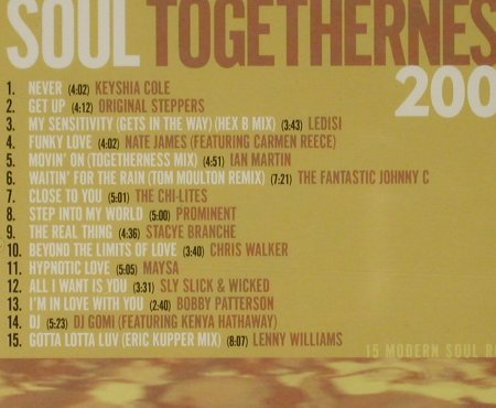 V.A.Soul Togetherness 2005: 15 Modern Soul Room Gems, FS-New, Expansion Record(), UK, 2005 - CD - 94108 - 11,50 Euro