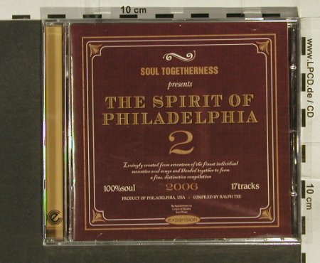 V.A.The Spirit of Philadelphia: 2 - Ben E.King...Vincent Montana..., Expansion Record(), , FS-New, 2006 - CD - 94361 - 11,50 Euro