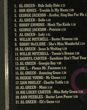 V.A.Name of the Game: Al Green, Don Hines...,21 Tr., Hi Records(), UK, 1994 - CD - 95225 - 11,50 Euro