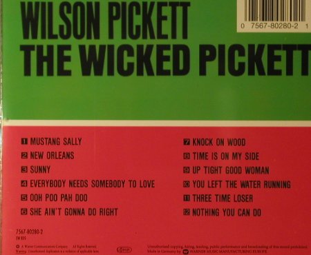 Pickett,Wilson: The Wicked Pickett '66, Atlantic(), D, 1997 - CD - 96118 - 10,00 Euro