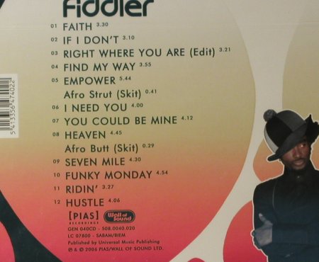 Amp Fiddler: Afro Strut, Digi, FS-New, Wall Of Sound(GEN 040CD), EU, 2006 - CD - 96235 - 10,00 Euro