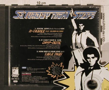 Saturday Night Shape: N-Trance Stayin'Alive..+2, Polymedia(005 903-2), D, 1997 - Shape - 96662 - 5,00 Euro