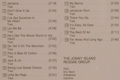 Island Reggae Group,Jonny: Reggae Sound From Jamaica, LaserLight(15 287), D, 1990 - CD - 54948 - 5,00 Euro