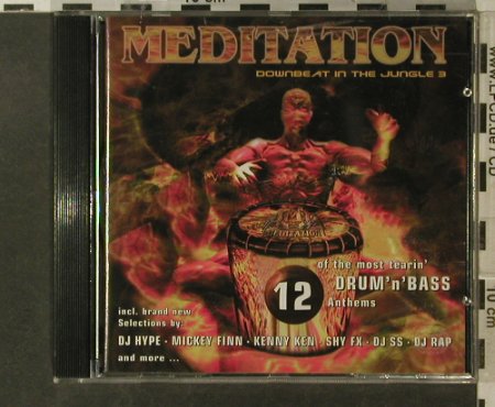 V.A.Meditation: Downbeat In The Jungle 3, 12 Tr., WEA(0630 16613-2), D, 1996 - CD - 55834 - 7,50 Euro