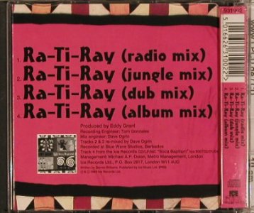 Grant,Eddy: Ra-Ti-Ray*4, Ice(931002), UK, 1993 - CD5inch - 57476 - 2,50 Euro