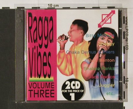 V.A.Ragga Vibes Vol.3: Shabba Ranks..ET, Red Arrow(), D, 1994 - 2CD - 59438 - 5,00 Euro