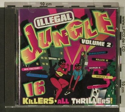 V.A.Illegal Jungle: Vol.2, West 8(), UK, 1995 - CD - 63560 - 6,00 Euro