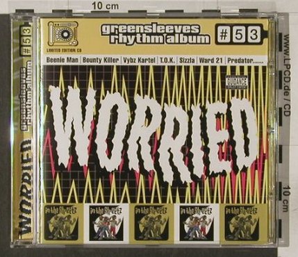 V.A.Greensleeves Rhythm Album: #53, Worried, 20 Tr., Greensleeves Rec.(), UK, 2004 - CD - 66179 - 6,00 Euro