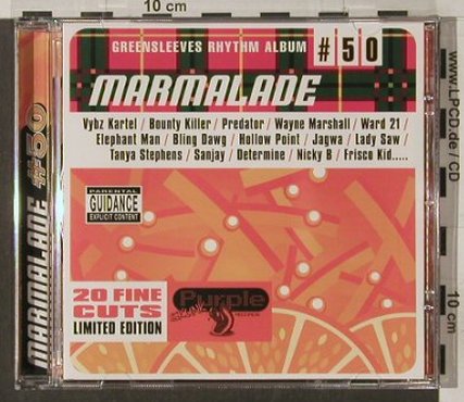 V.A.Greensleeves Rhythm Album: #50, Marmalade, Greensleeves Rec.(), UK, 2002 - CD - 66389 - 6,00 Euro