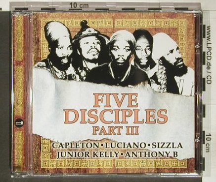 V.A.Five Disciples: Part 3, Penitentiary Rec(), , 2004 - CD - 68166 - 7,50 Euro