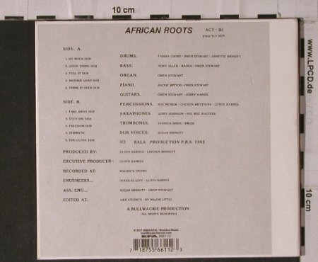 African Roots: Act.3 , Digi, Strictly Dubwise, Wackies(1717), ,  - CD - 84426 - 12,50 Euro