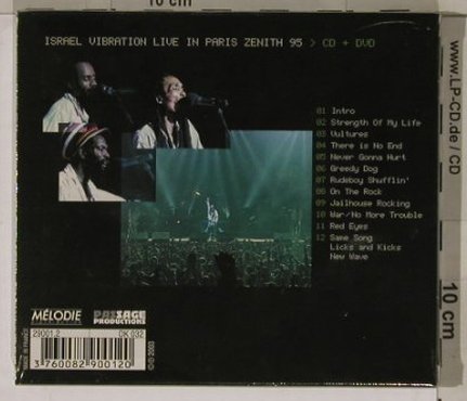 Israel Vibration: On The Strength of Trinity,Live95,, Melodie(29001.2), F, FS-NEW, 03 - CD/DVD - 90415 - 17,50 Euro