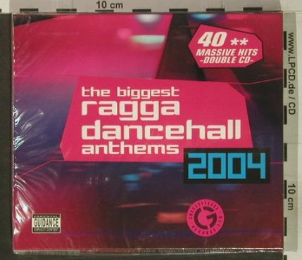 V.A.The Biggest Ragga: Dancehall Anthems 2004, FS-New, Greensleeves Rec(), EU, 2004 - 2CD - 92446 - 10,00 Euro