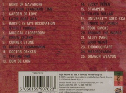 Skatalites: Guns Of Navarone-Best Of, FS-New, Trojan(078), UK, 2003 - CD - 92559 - 10,00 Euro