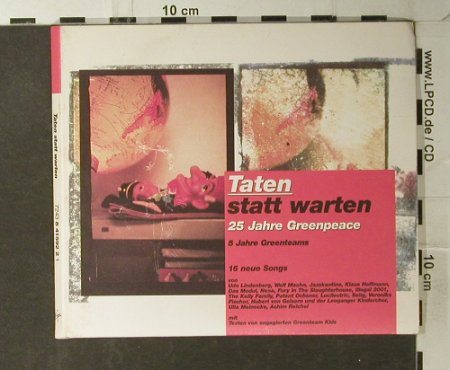 V.A.Taten Statt Warten: 25 Jahre Greenpeace,16 Tr.,Digi, Virgin(), EU, 1996 - CD - 50002 - 5,00 Euro