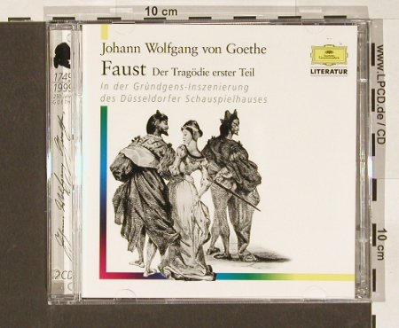 Faust-Der Tragödie 1.Teil: Gründgens Düsseldorfer Insz., D.Gr.(), D, 54 - 2CD - 50398 - 11,50 Euro