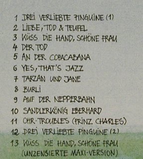 EAV: Liebe,Tod und Teufel, Teil1, EMI(), , 1987 - CD - 51291 - 5,00 Euro