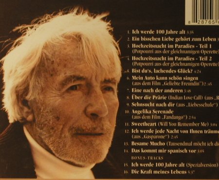 Heesters,Johannes: Ich Werde 100 Jahre Alt, White Records(), EU, 2003 - CD - 54630 - 7,50 Euro