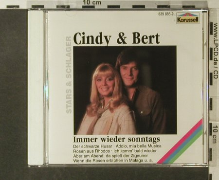 Cindy & Bert: Immer Wieder Sonntags, Karussell(839 885-2), D,  - CD - 55763 - 5,00 Euro