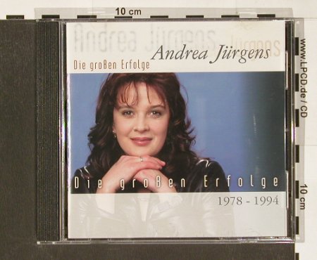 Jürgens,Andrea: Die großen Erfolge, 1978-1994, BMG(), EU, 00 - CD - 60096 - 10,00 Euro