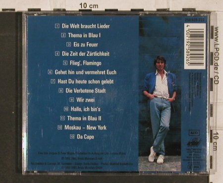 Jürgens,Udo: Das Blaue Album, Ariola(258 926), D, 1988 - CD - 60841 - 5,00 Euro