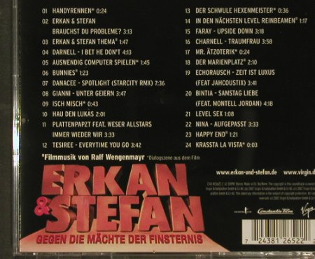 Erkan & Stefan: Gegen die Mächte der Finsternis, Virgin(), EU, 02 - CD - 65301 - 5,00 Euro