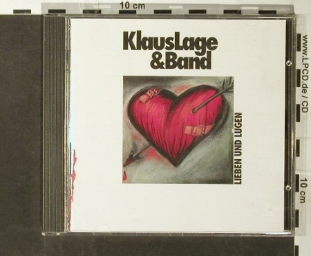 Lage,Klaus: Lieben und Lügen, Electrola(), NL, 1991 - CD - 66425 - 7,50 Euro