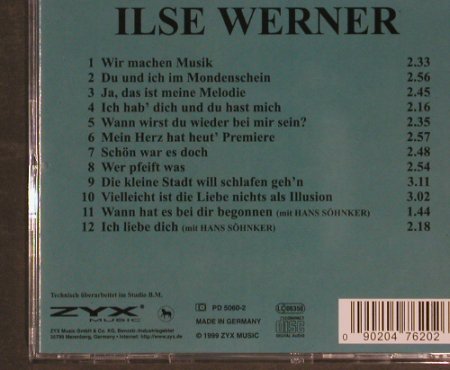 Werner,Ilse: Same, ZYX(), D, 99 - CD - 68174 - 4,00 Euro