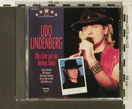 Lindenberg,Udo: Star Gala, Convoy(550 967-2), D,  - CD - 68190 - 7,50 Euro
