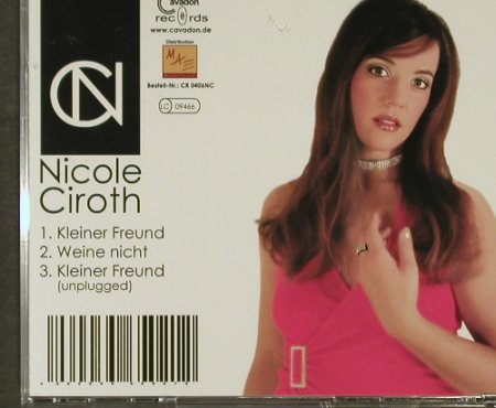 Ciroth,Nicole: Kleiner Freund +2, Cavadon Rec.(), ,  - CD5inch - 69256 - 4,00 Euro