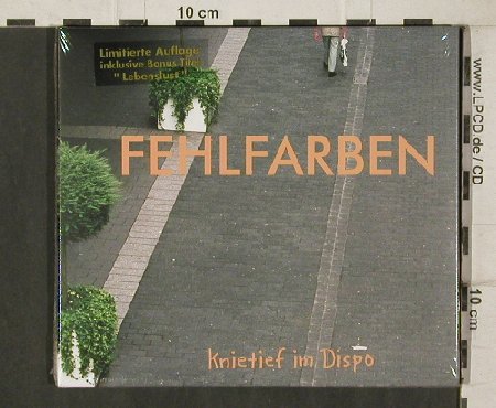 Fehlfarben: Knietief im Dispo, Digi, FS-Neu, K7(Bonus Tr.Lebenslust)(7135 CD), F, 2002 - CD - 81286 - 11,50 Euro