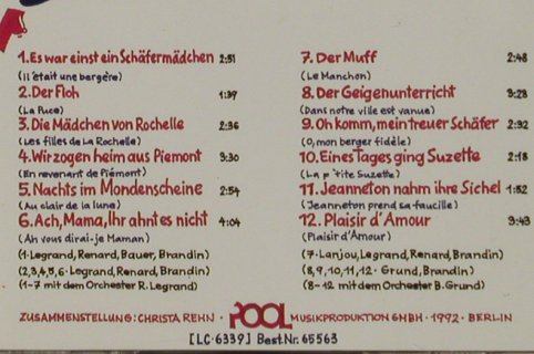 Vita,Helen: Die Besten der Frechen und Aller..., Pool(65 563 CY), D, 1992 - CD - 81428 - 7,50 Euro