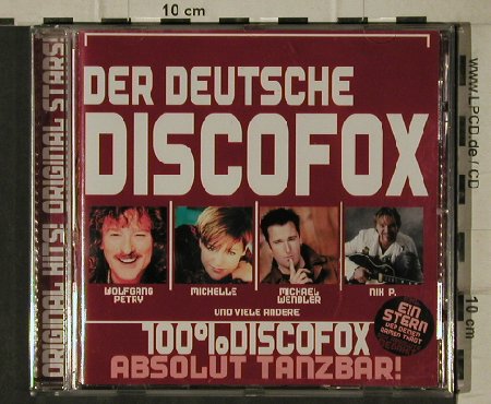 V.A.Der Deutscher DiscoFox: Nik P. ...Wolfgang Petry, Sony(88697 20896 2), D, 2008 - CD - 81474 - 4,00 Euro