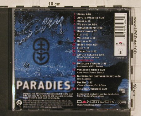 Silly: Paradies, 18 Tr., BMG(74321975872), EU, 2002 - CD - 82507 - 10,00 Euro