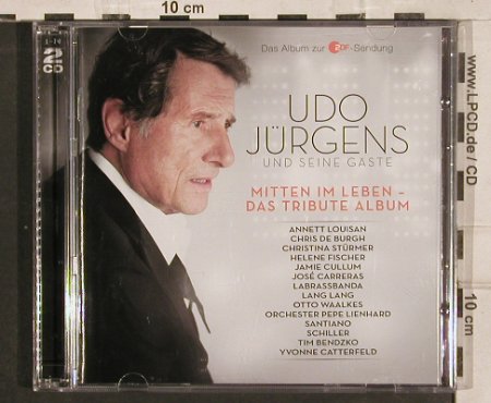 Jürgens,Udo: Mitten im Leben - Tribute Album, Sony ZDF(88883 79321 2), EU, 2014 - 2CD - 82850 - 10,00 Euro
