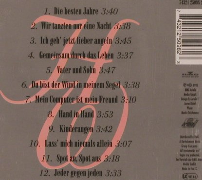 Wijnvoord,Harry: Die Besten Jahre, BMG(), EEC, 1995 - CD - 84013 - 6,00 Euro