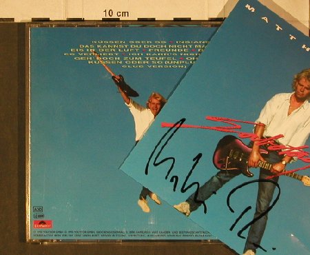 Reim,Matthias: Sabotage, signiert, Polydor(), D, 1993 - CD - 90098 - 12,50 Euro