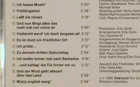 Mey,Reinhard: Hergestellt in Berlin, Intercord(), D, 1985 - CD - 90906 - 11,50 Euro